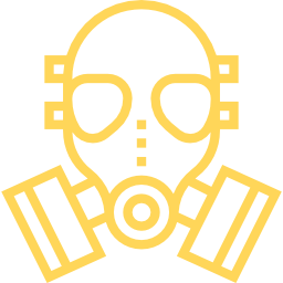 gas mask icon - Wellington Plumbers